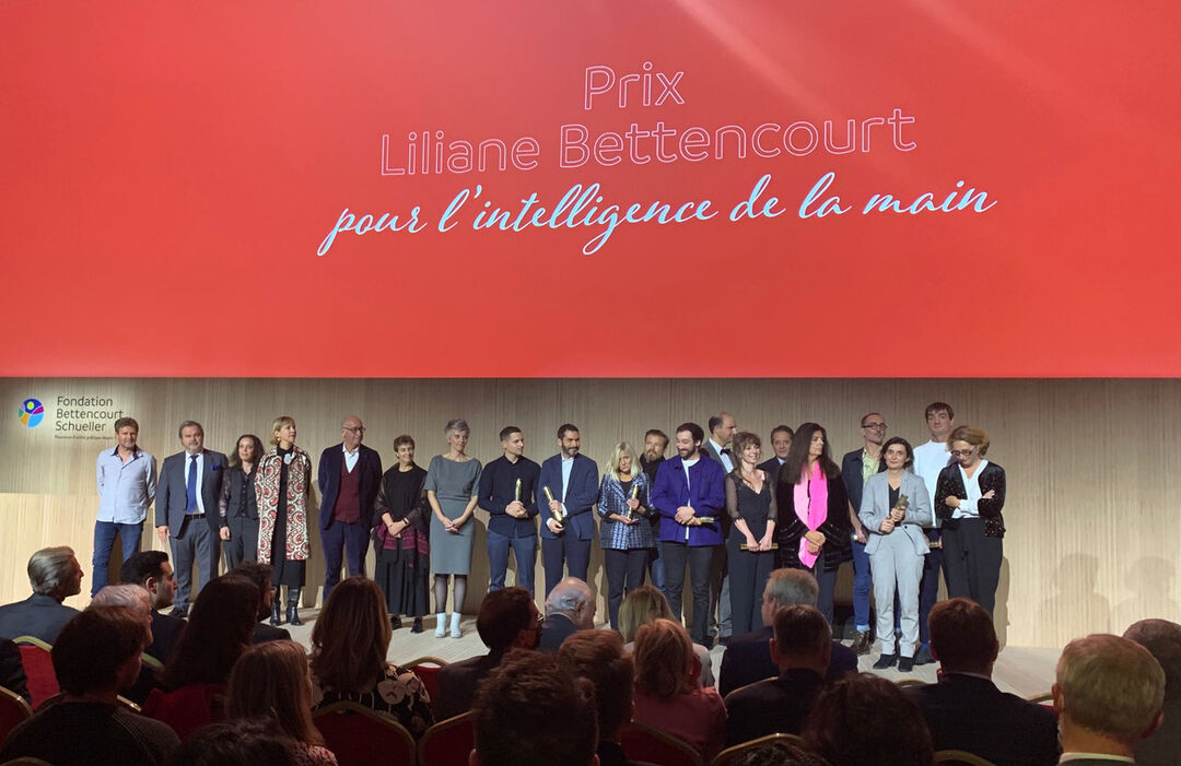 Prix Liliane Bettencourt pour l’intelligence de la main® 2021, Jury Members and Laureates. Copyright: Olaf Avenati
