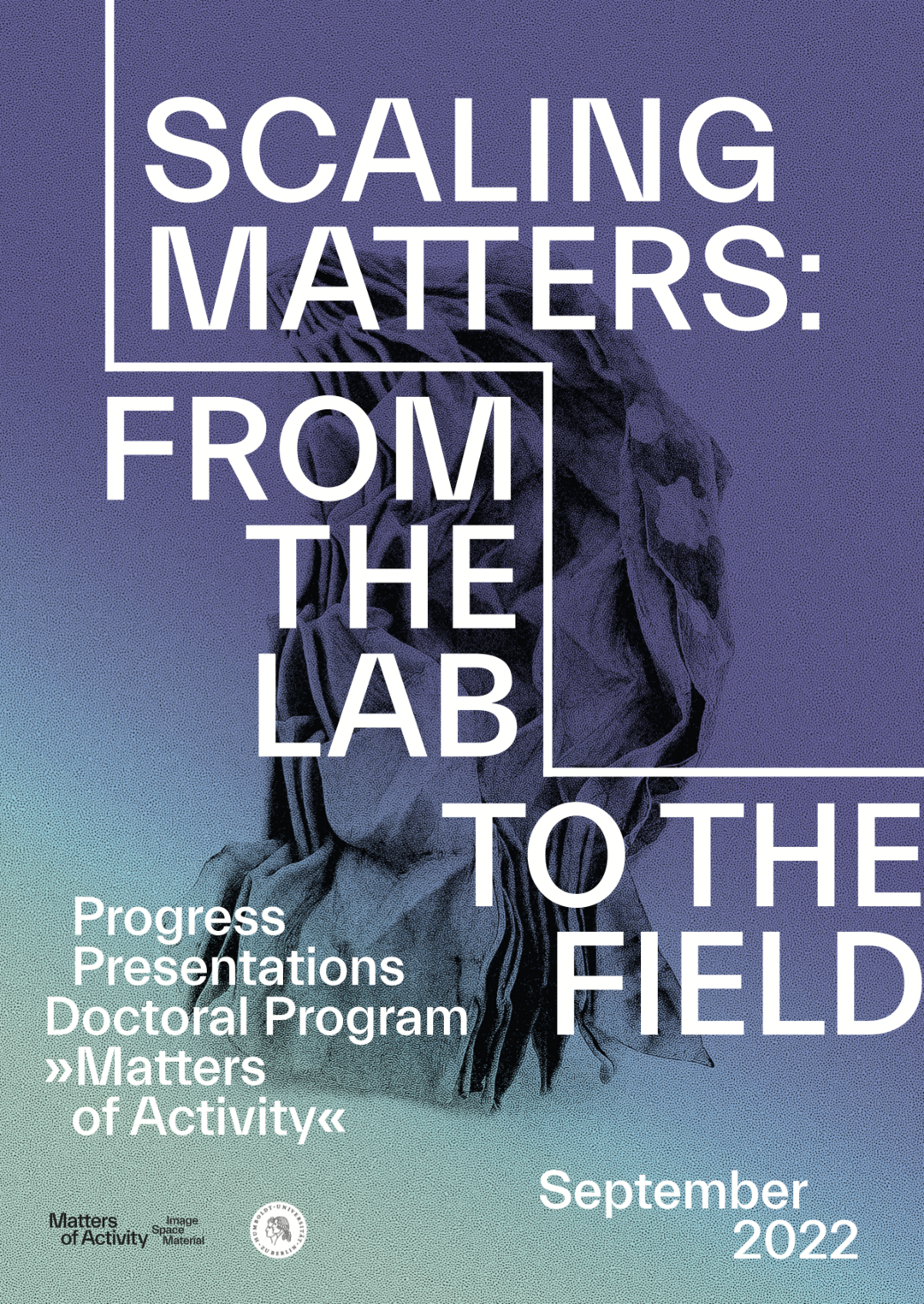 Poster PhD presentations 2022. Layout: Ada Favaron
