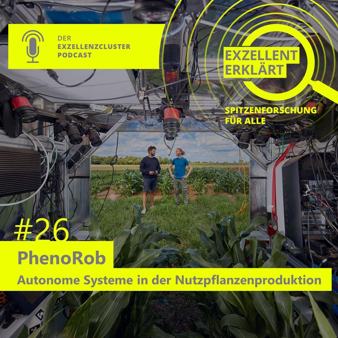 PhenoRob - Autonome Systeme in der Nutzpflanzenproduktion. Copyright: Exzellent erklärt.<strong> </strong>

