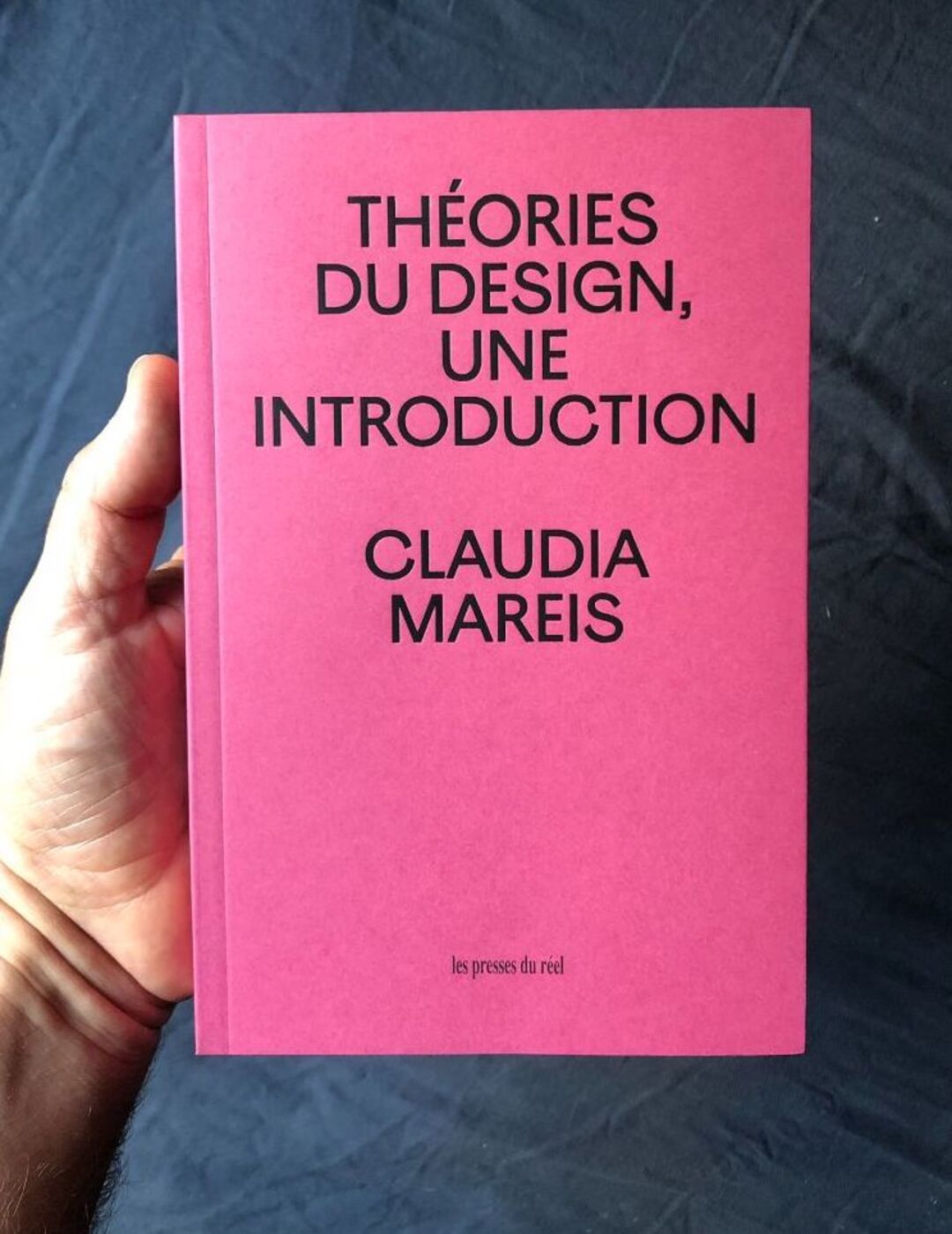 Cover »Théories du Design« at Presses du Réel
